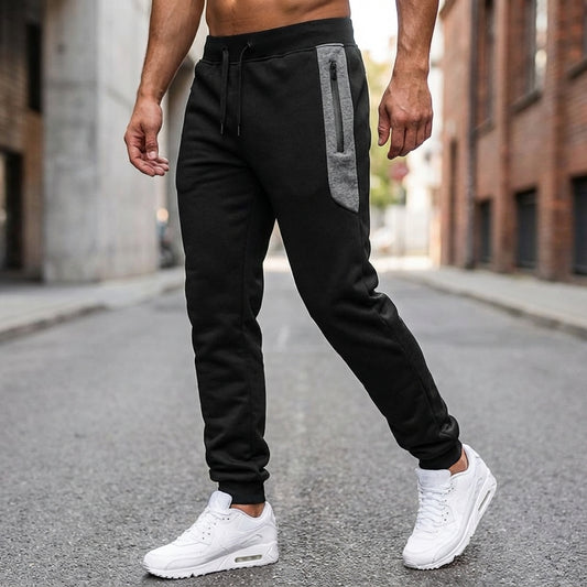 Herren Slim Joggerhose Mit Reißverschlüssen - Jerome