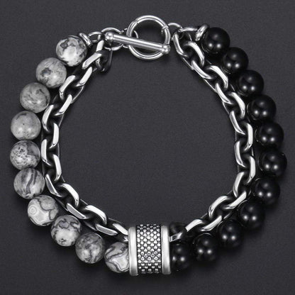 Herrenarmband Aus Jaspis - JasperArm 