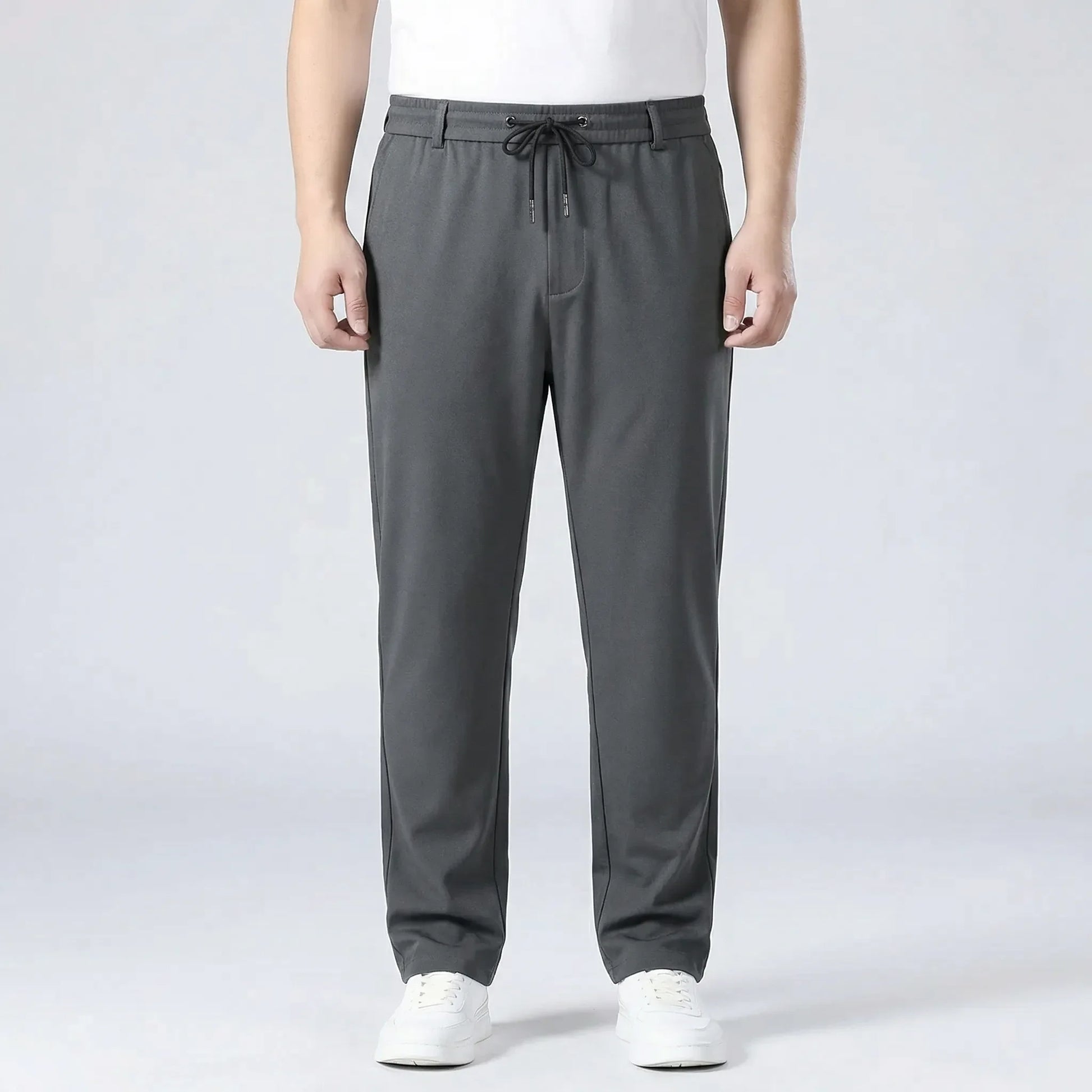 Herrenhose Mit Kordelzug Und Geradem Schnitt - Donnie