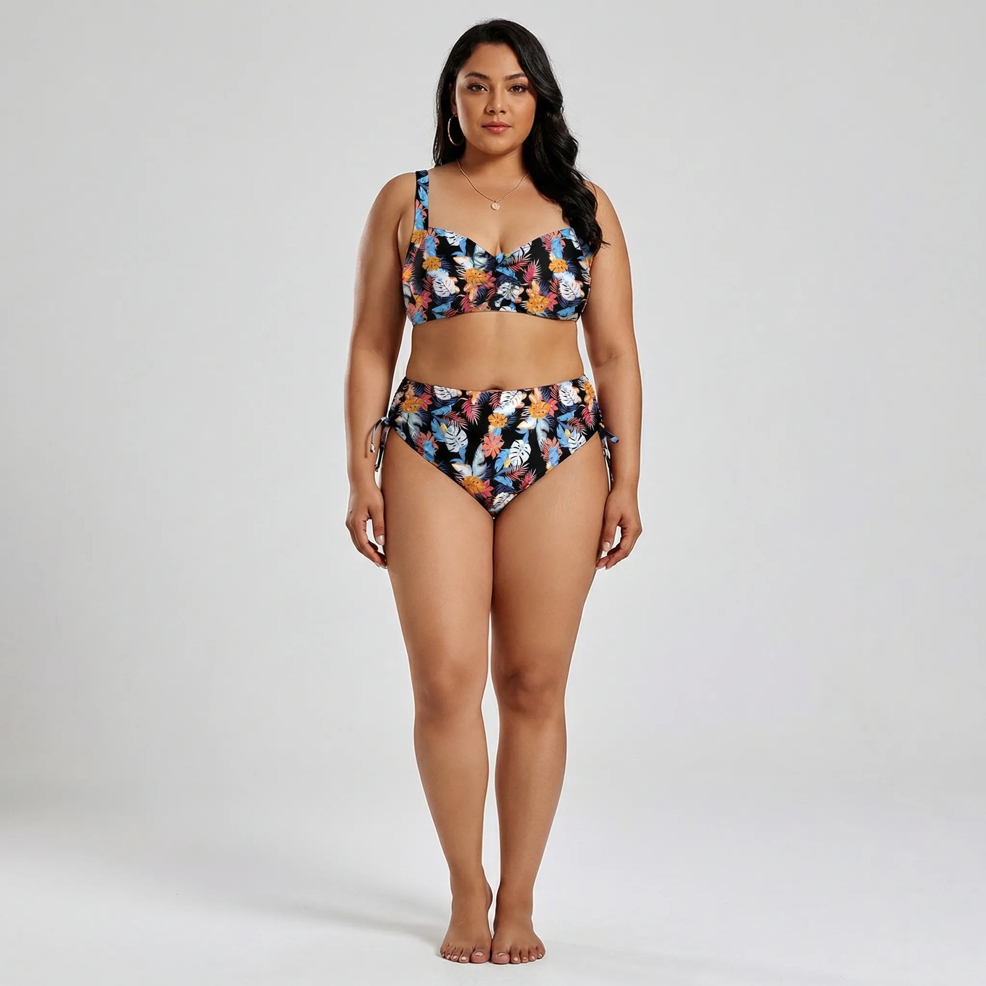 High-Waist Bikini Set Für Kurvige Figuren - Amanda