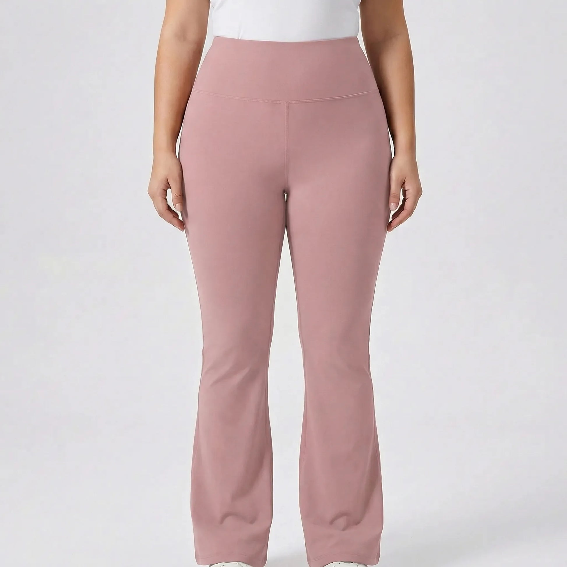 High-Waist Bootcut Plus-Size Leggings - Joann