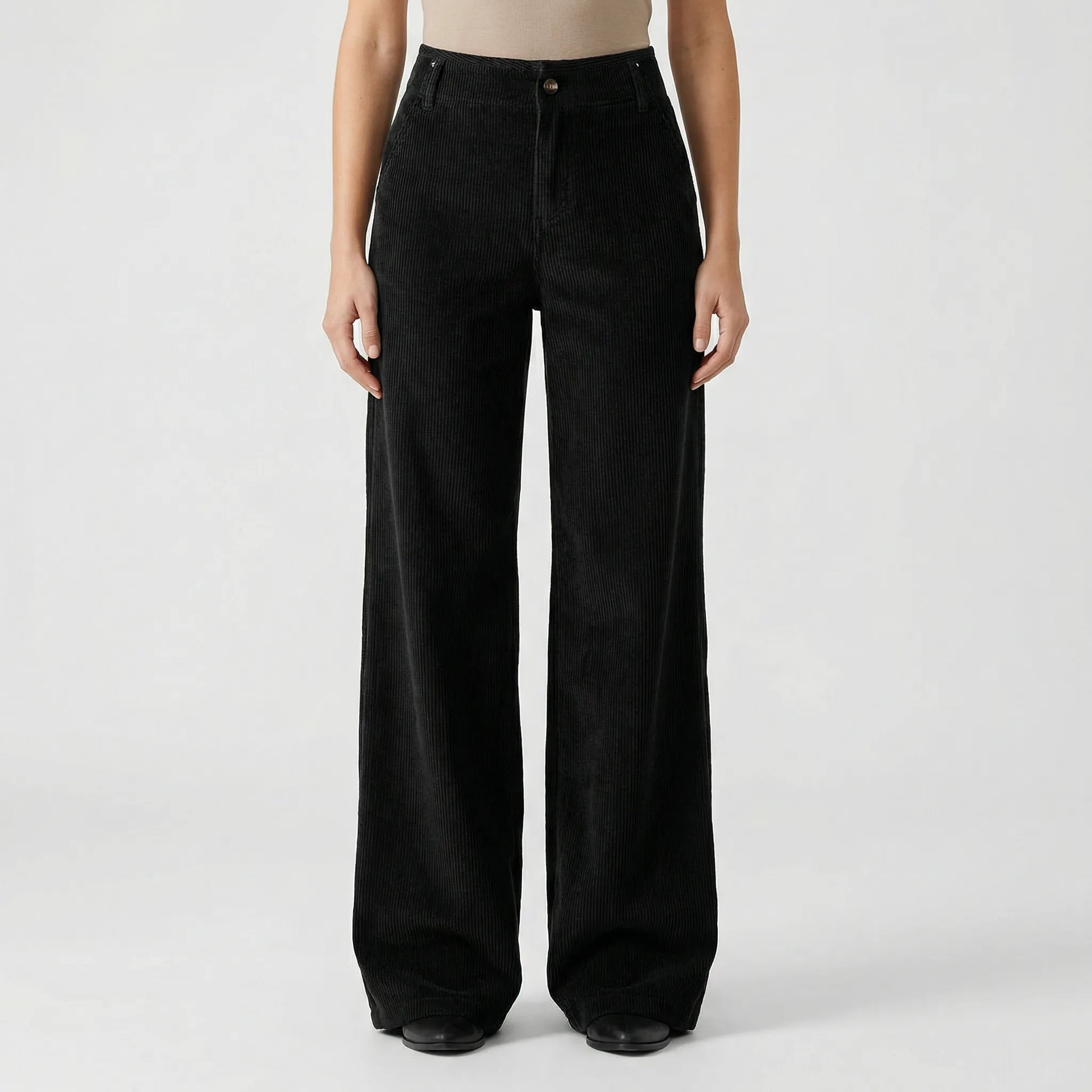 Hochgeschnittene Hose Mit Weitem Bein - Beverly