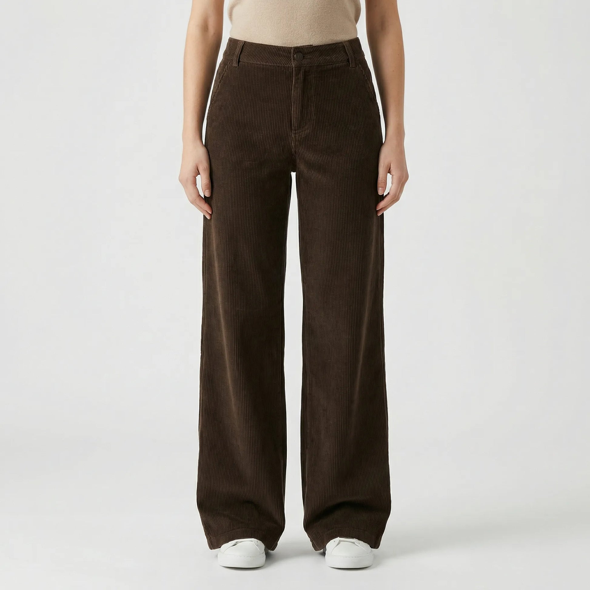 Hochgeschnittene Hose Mit Weitem Bein - Beverly