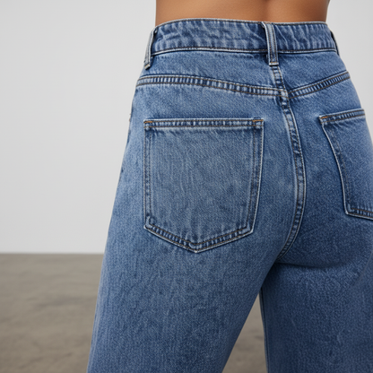 Hochgeschnittene Jeans - Anna