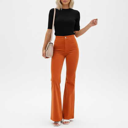 Hochtaillierte Schlaghose -  Bettina