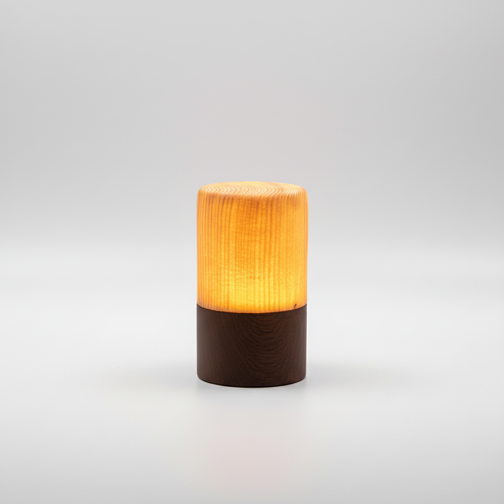 Holzoptik Stimmungsleuchte - Luminraft