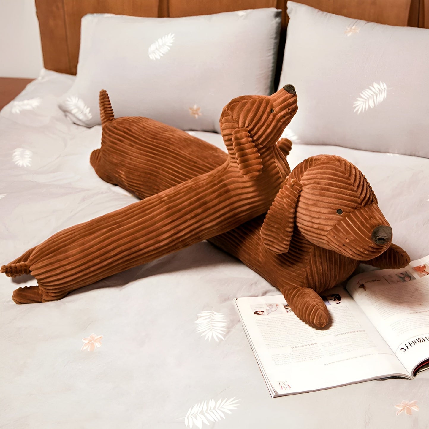 Plüsch Ergonomisches Dackelkissen – DaxiRest