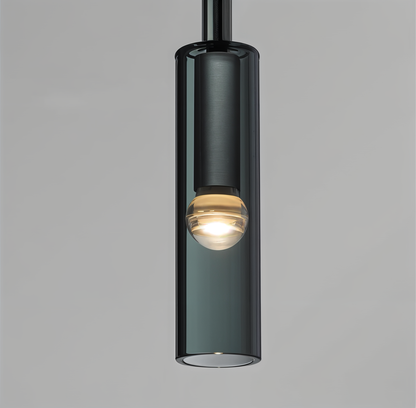 Minimale Wandleuchte mit Rauchglas – Orvane