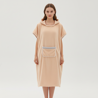 Hooded Fleece Poncho - FleeceCover
