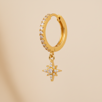 Hoop-Ohrringe Mit Zirkonia - StarGold 
