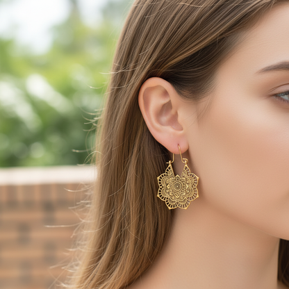 Hypoallergene Ohrringe - LotusBloom 