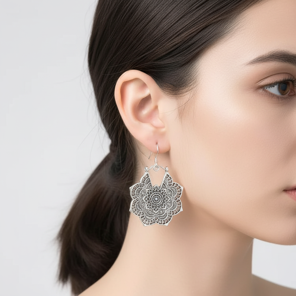 Hypoallergene Ohrringe - LotusBloom 