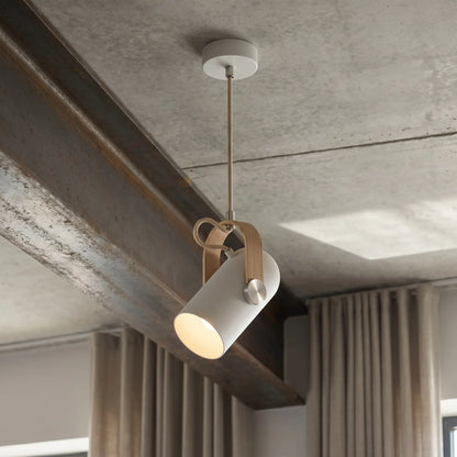Industrial-Style Tilting Pendant Light -  Lumvaro