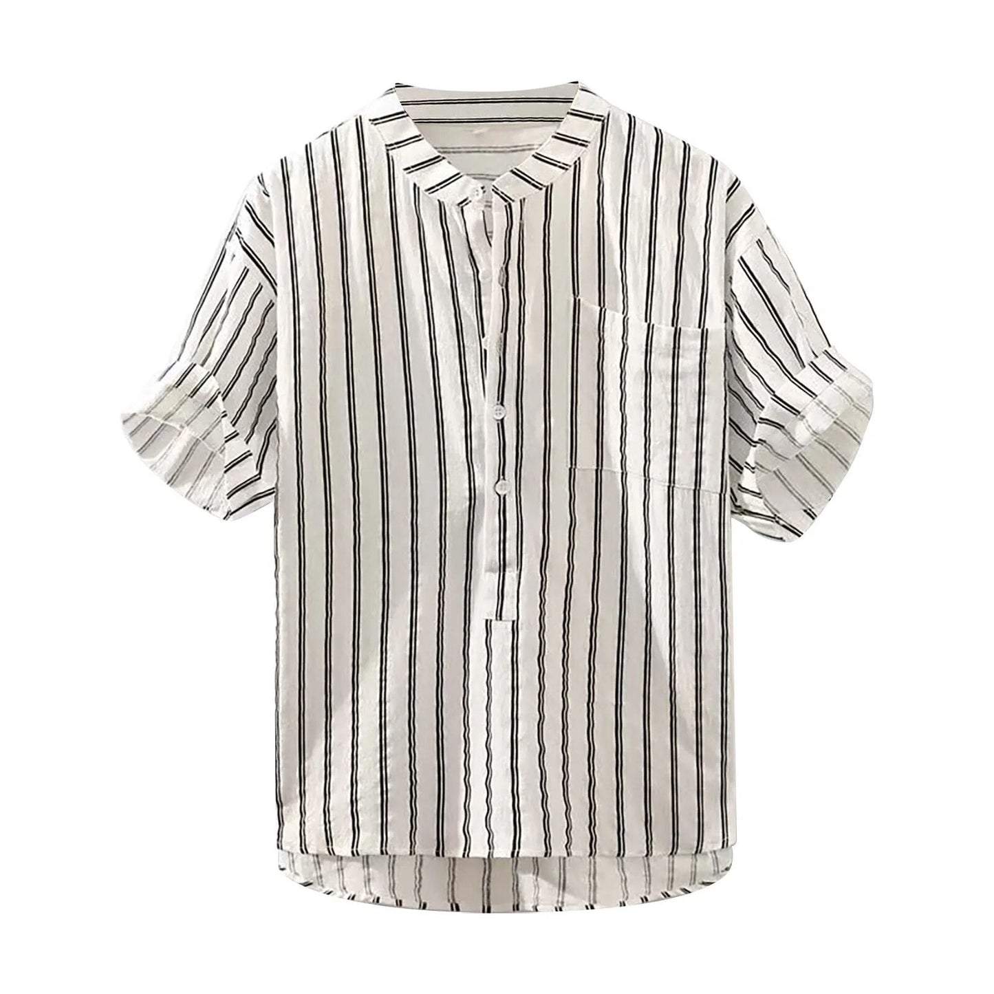 Gestreiftes Herren-Sommerhemd – Jesse
