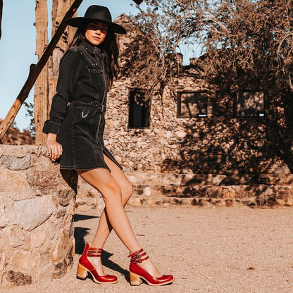 Komfortable & stilvolle Damen Lederschuhe mit rutschfester Sohle – Amalia