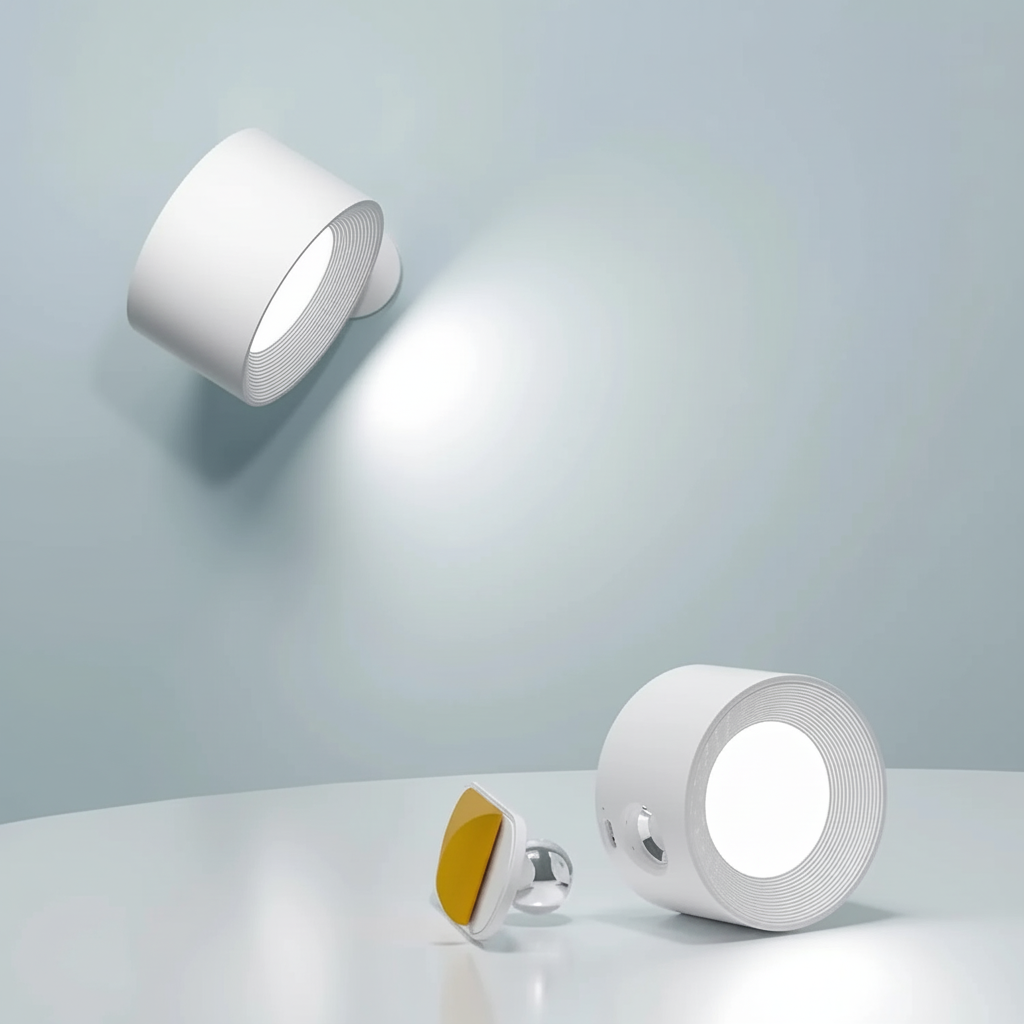 Kabellose Magnetische Wandleuchte - FlexiHalo
