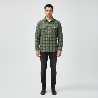 Kariertes Herrenhemd - Arnold