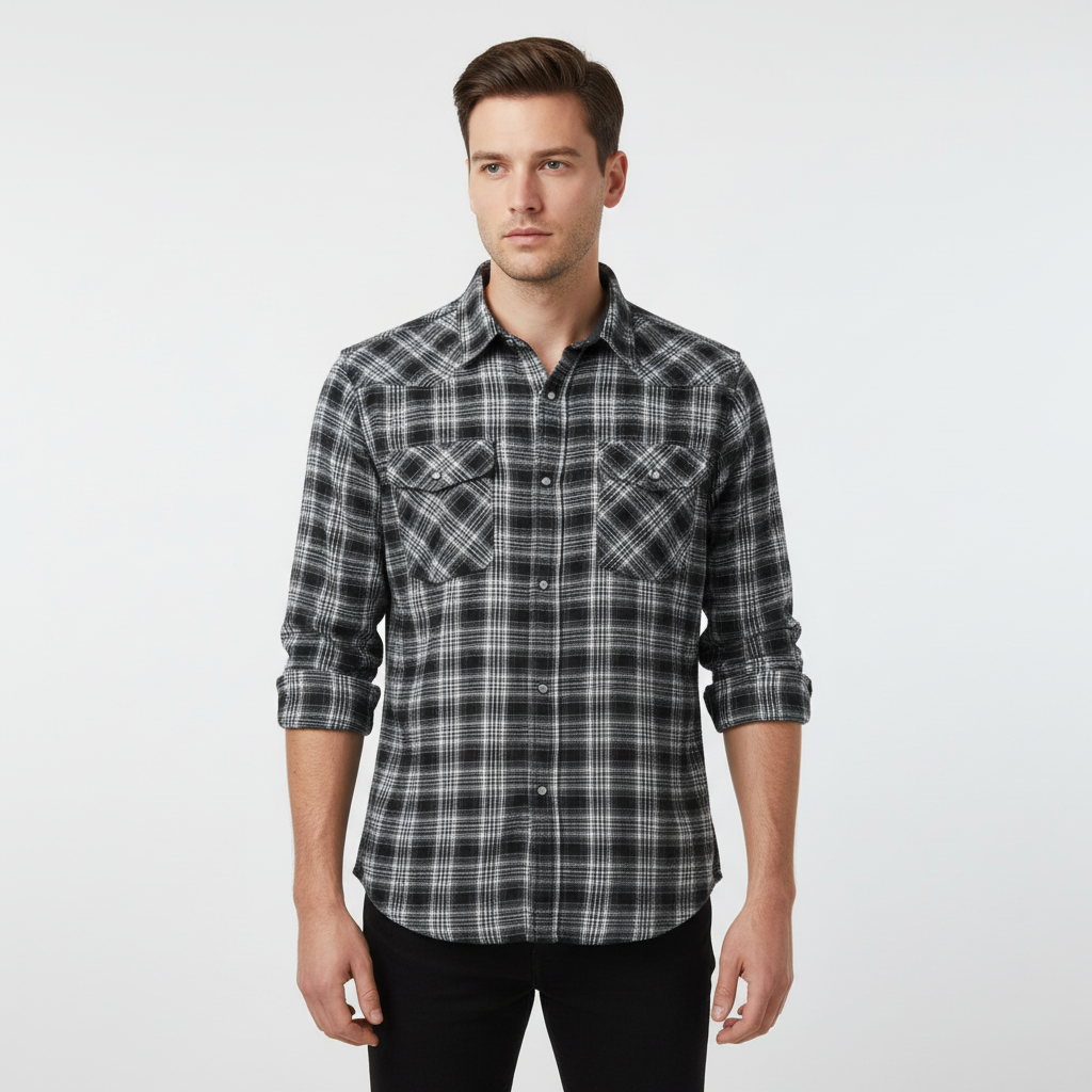 Kariertes Herrenhemd - Arnold