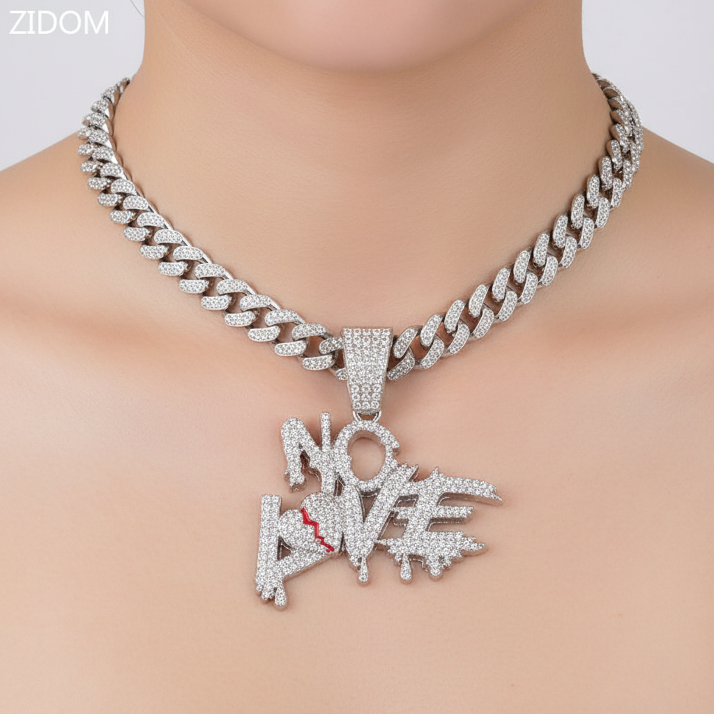 Kette Mit Anhänger - HipHopGlow 