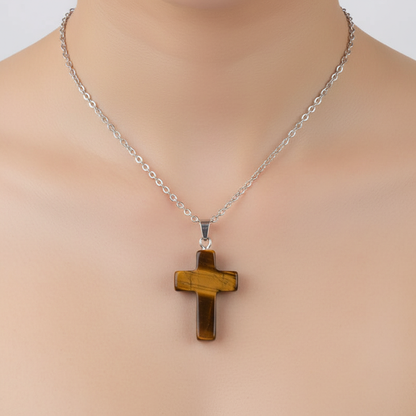 Kette Mit Kreuzdesign - GemCross 