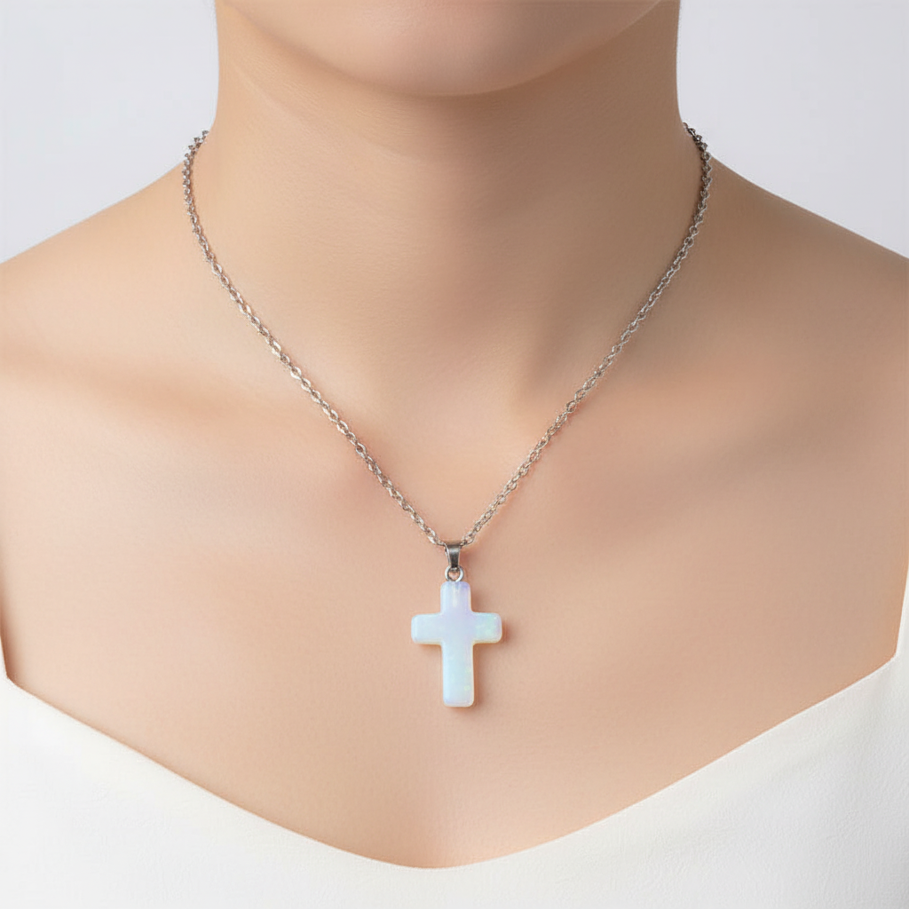 Kette Mit Kreuzdesign - GemCross 