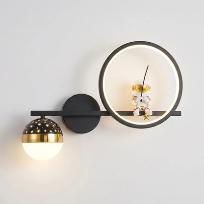 Kinderkamer Wandlamp Met Astronautenontwerp - Cosmoglow
