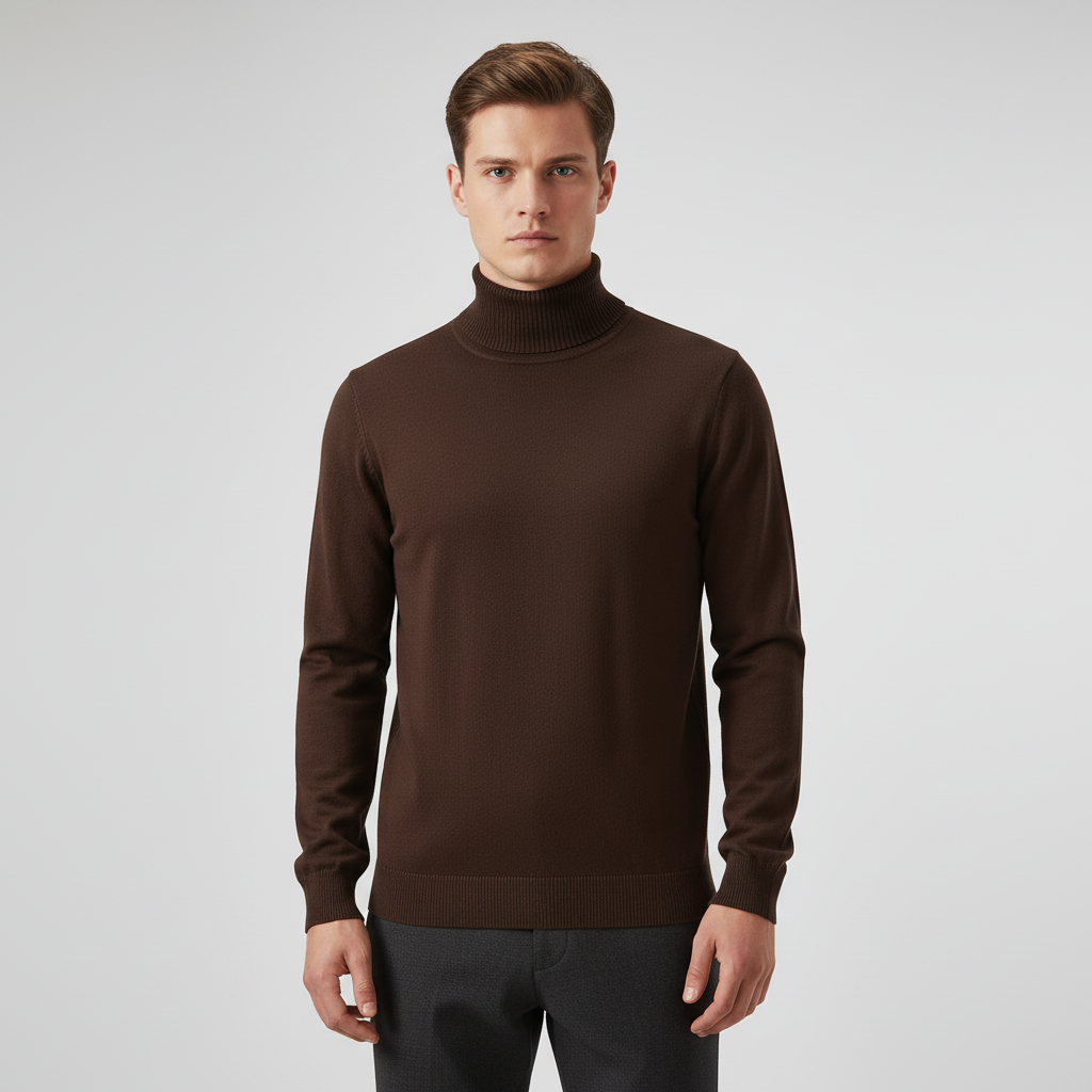 Klassische Rollkragenpullover - Leon