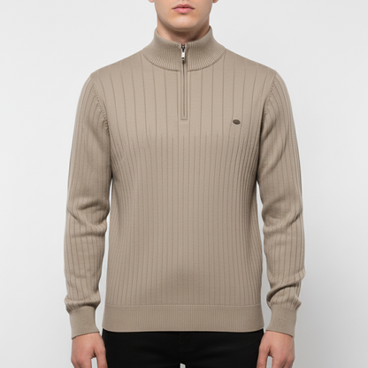 Klassischer Pullover Mit Reißverschluss - Finn