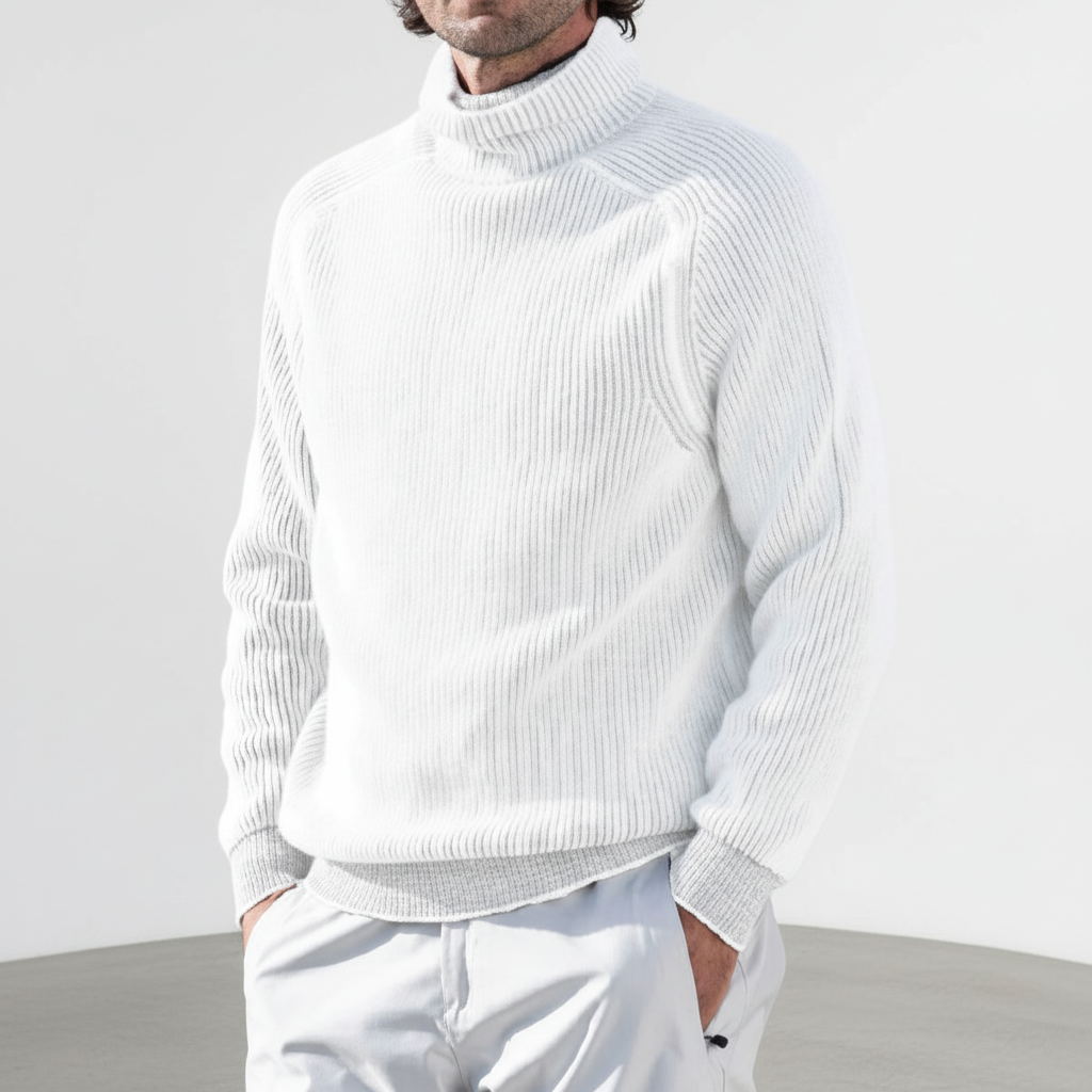 Klassischer Rollkragenpullover - Robin