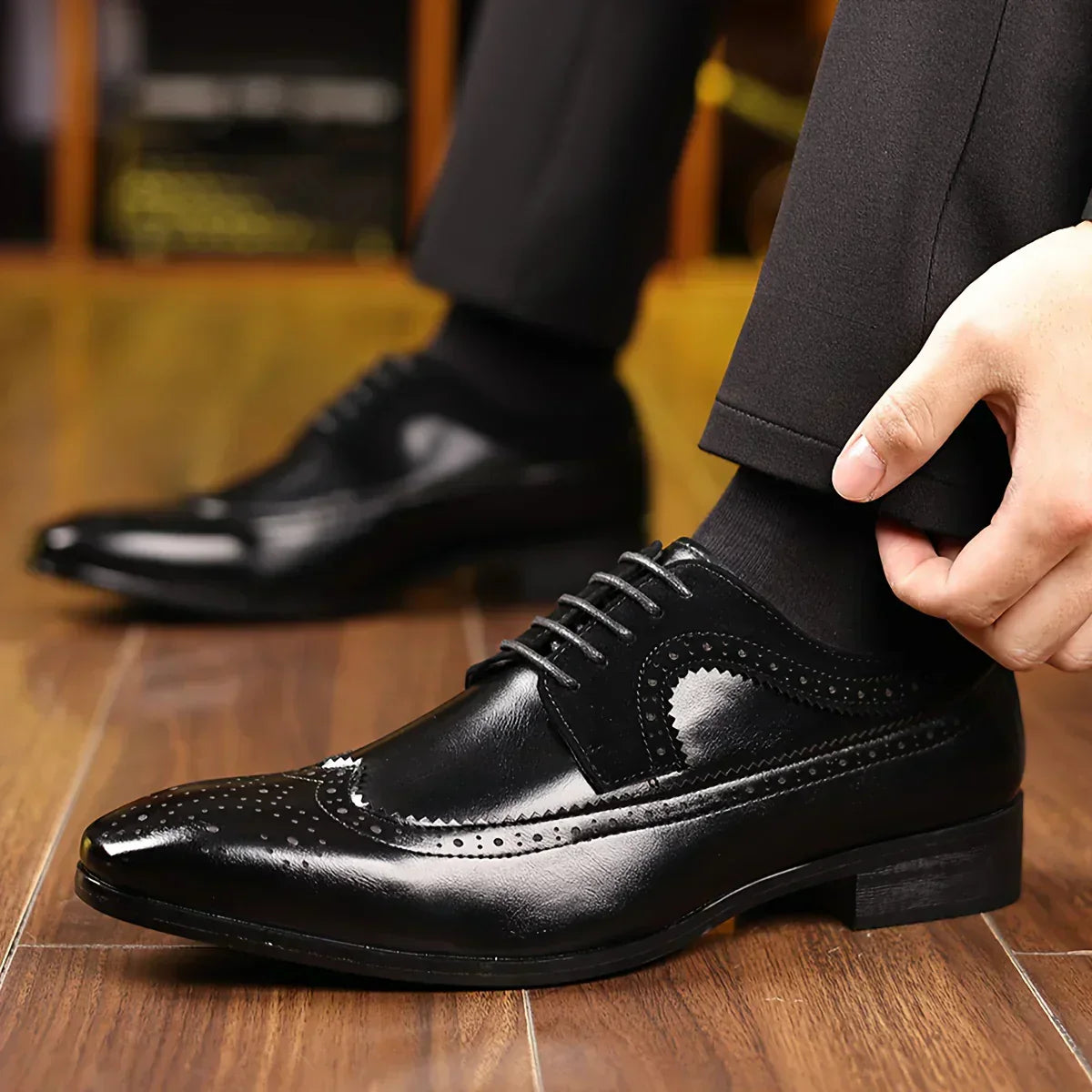 Klassischer Schnürschuh Im Anzugstil - Ian