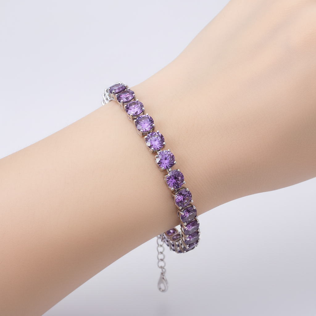 Klassisches Tennisarmband - ShineBracelet 