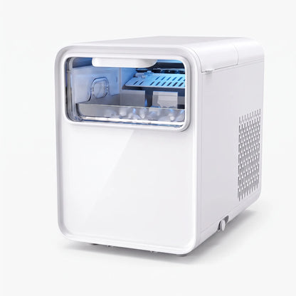 Kleine, Freistehende Eiswürfelmaschine - Frostiko