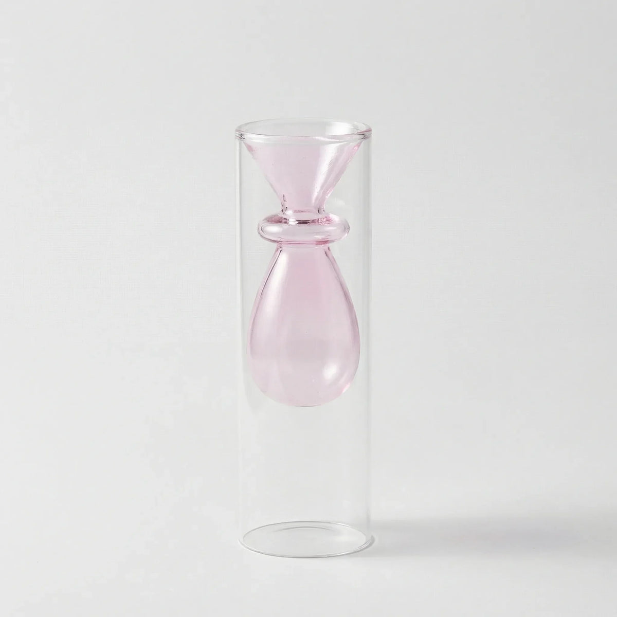 Kleurrijke Noordse Glazen Vaas In Sculptuurvorm - Lumivase