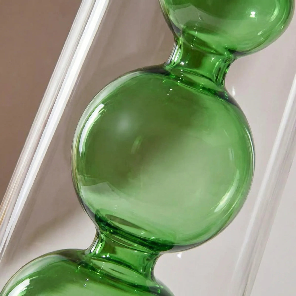 Kleurrijke Noordse Glazen Vaas In Sculptuurvorm - Lumivase