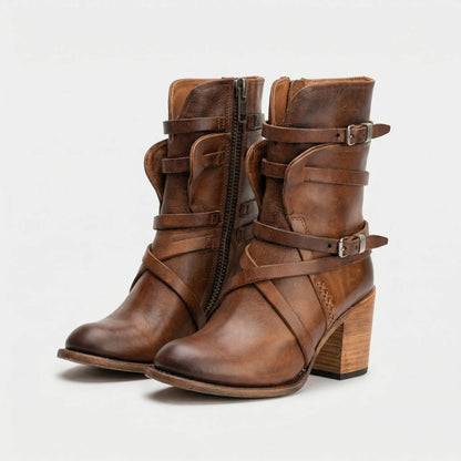 Knöchelhohe Damenstiefelette - Lenia