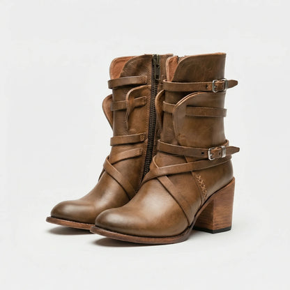 Knöchelhohe Damenstiefelette - Lenia