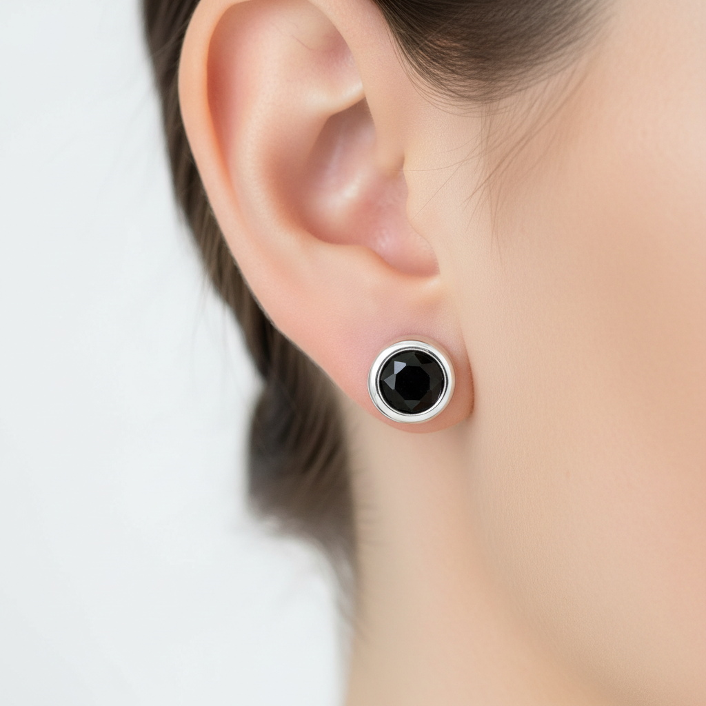 Kompakte Hoop Ohrringe - Shimmerhoop 