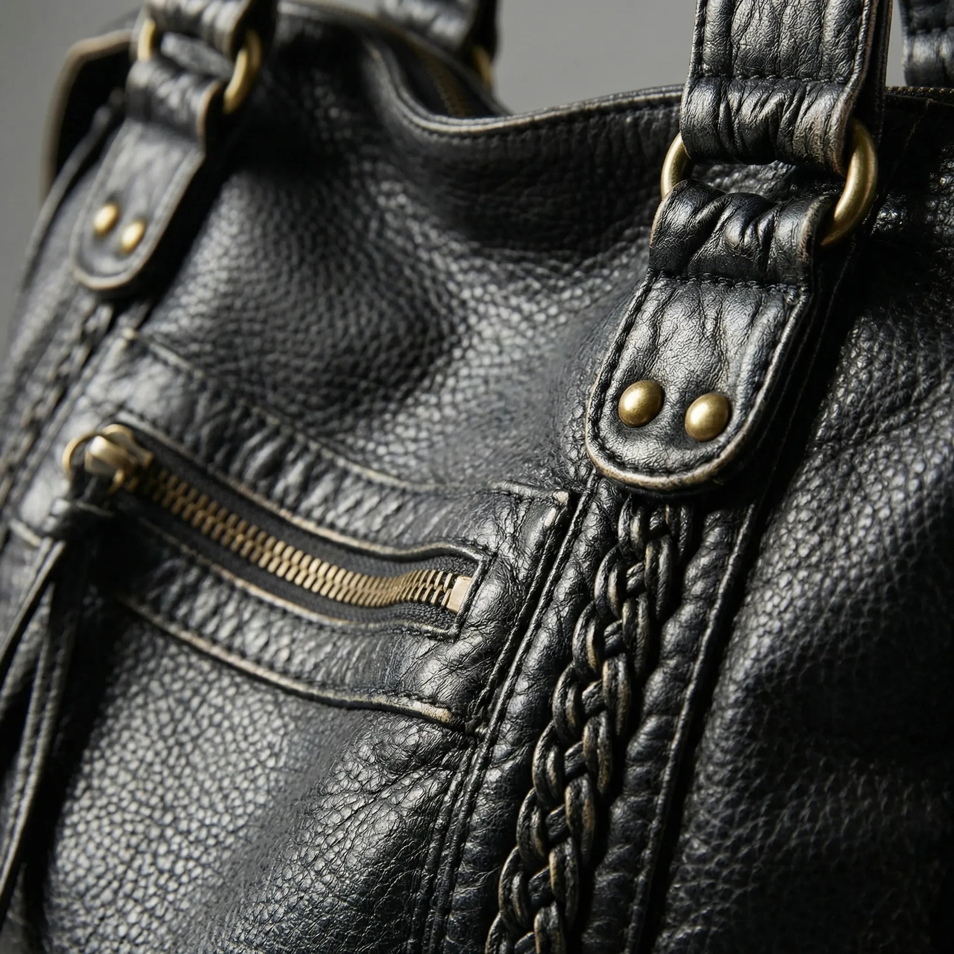 Kompakte Schultertasche Mit Zip - Laureen