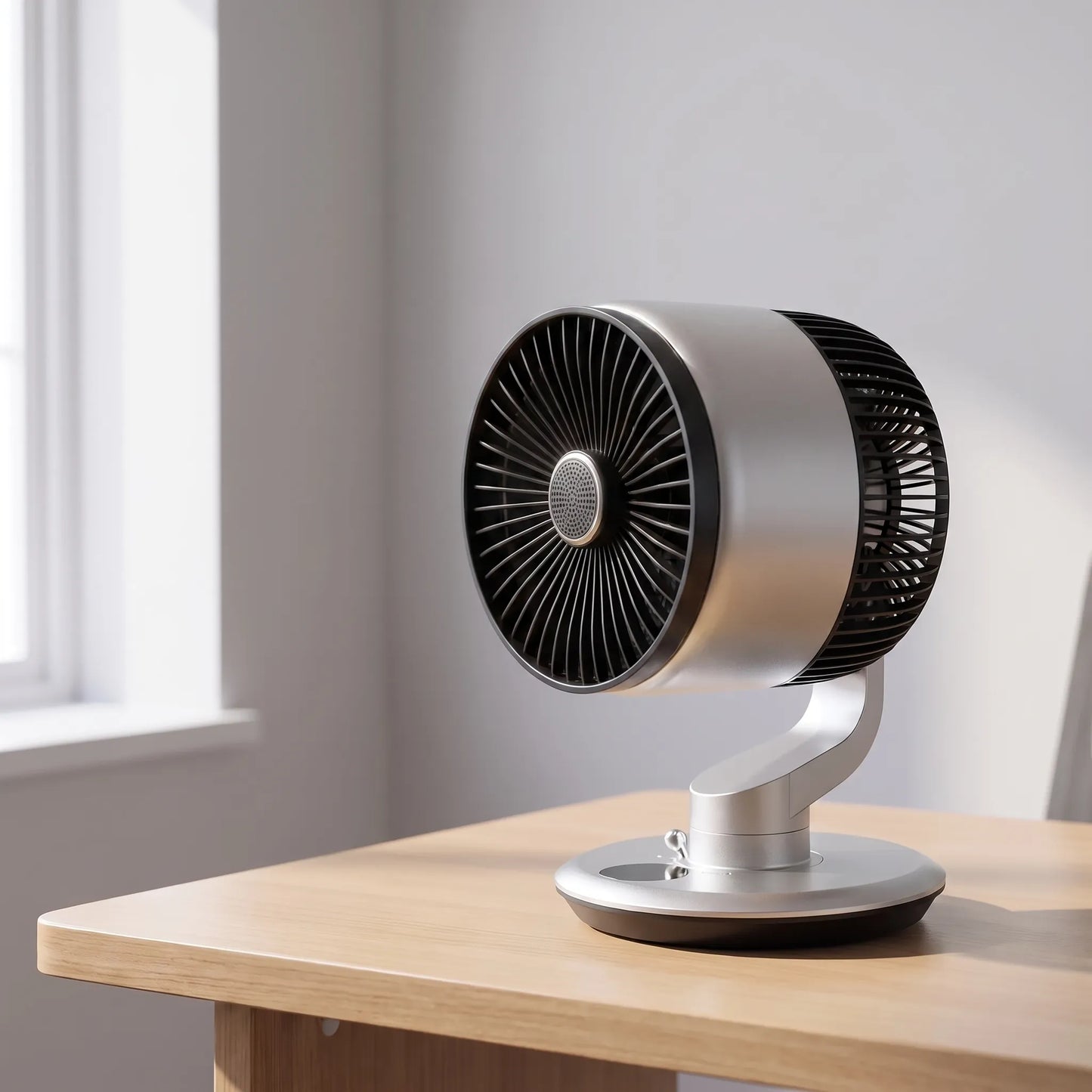 Kompakter Tischventilator Mit Akku - Zyklo