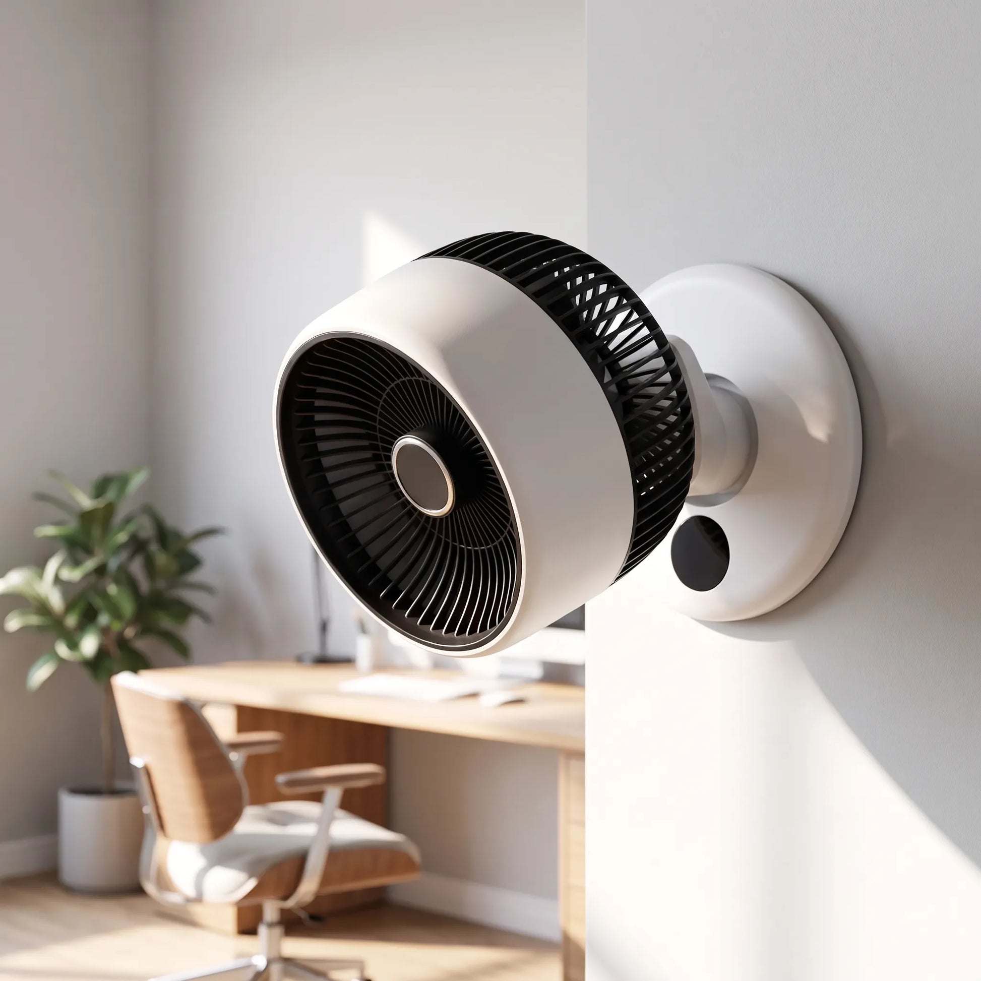Kompakter Tischventilator Mit Akku - Zyklo