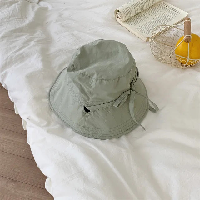 Damen-Anglerhut mit Kinnriemen und Sonnenschutz – Aislyn