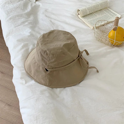 Damen-Anglerhut mit Kinnriemen und Sonnenschutz – Aislyn