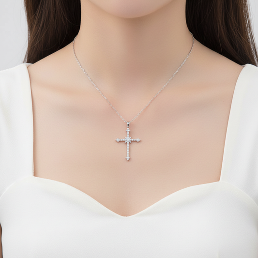 Kreuzanhänger Aus Zirkon - ShimmerCross 