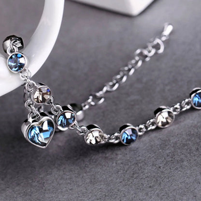 Kristallarmband Mit Herz - OceanHeart 