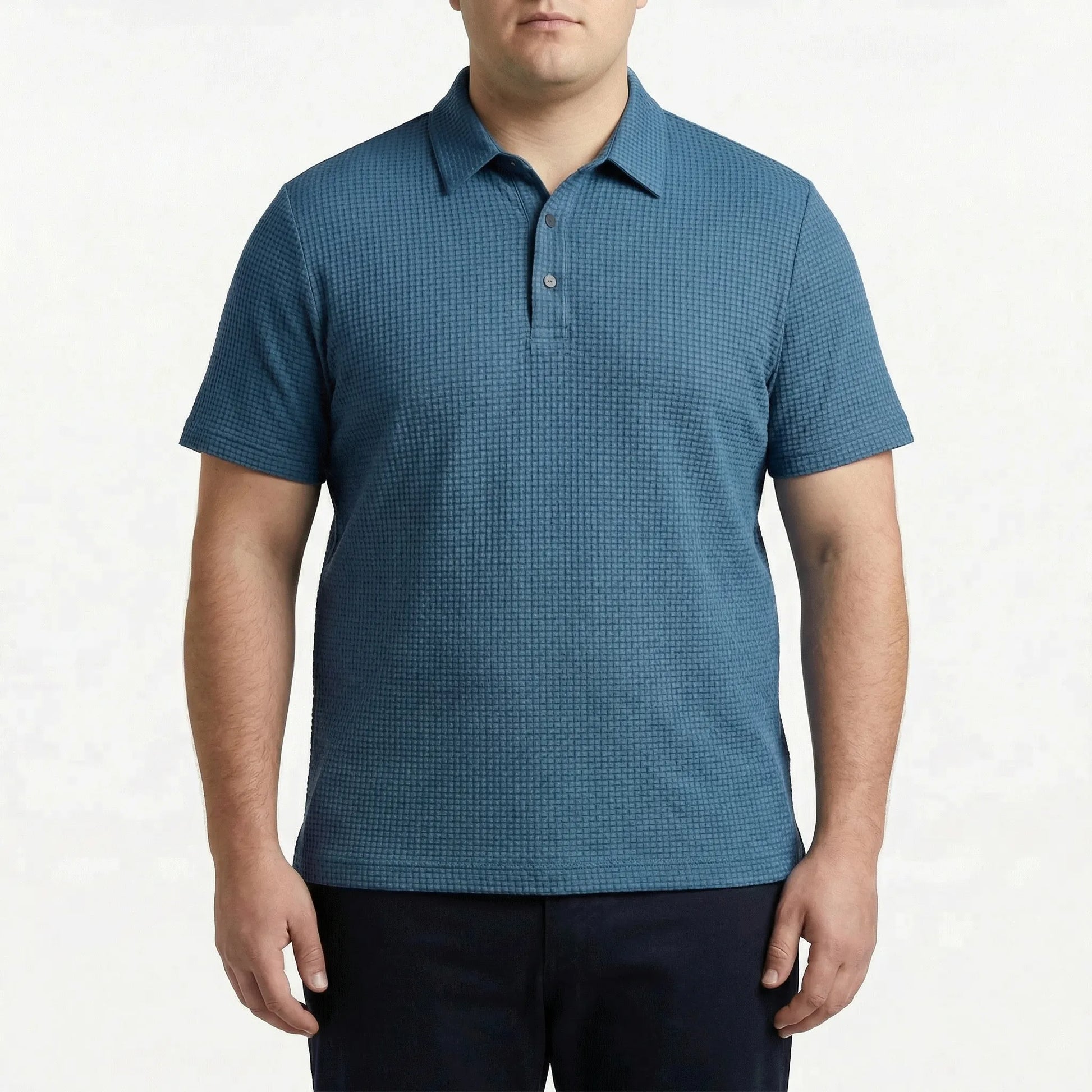 Kurzärmliges Polo Shirt Mit Struktur - Emanuel