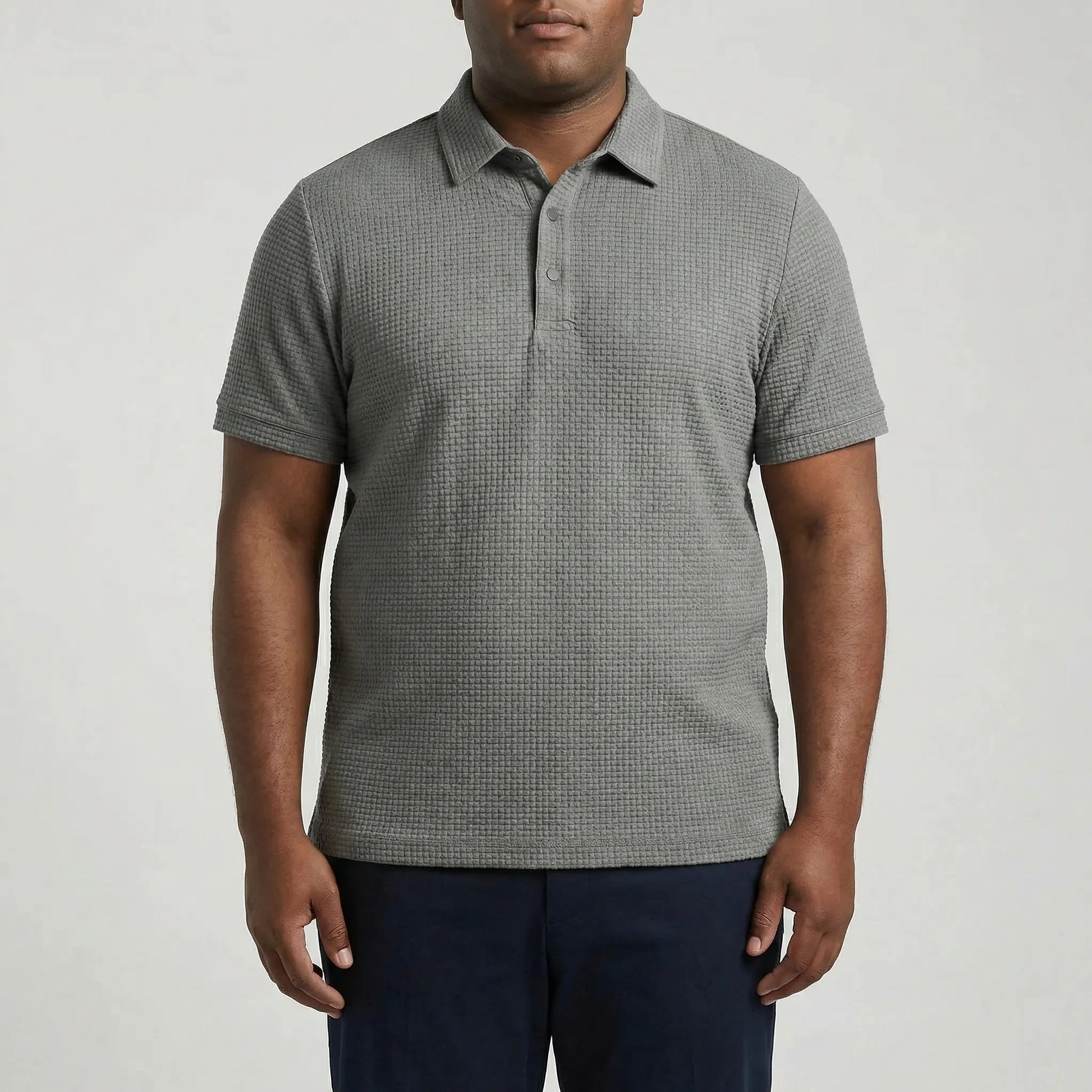Kurzärmliges Polo Shirt Mit Struktur - Emanuel