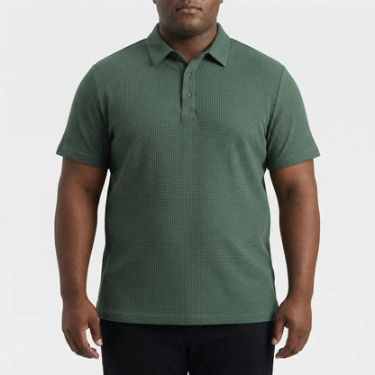 Kurzärmliges Polo Shirt Mit Struktur - Emanuel