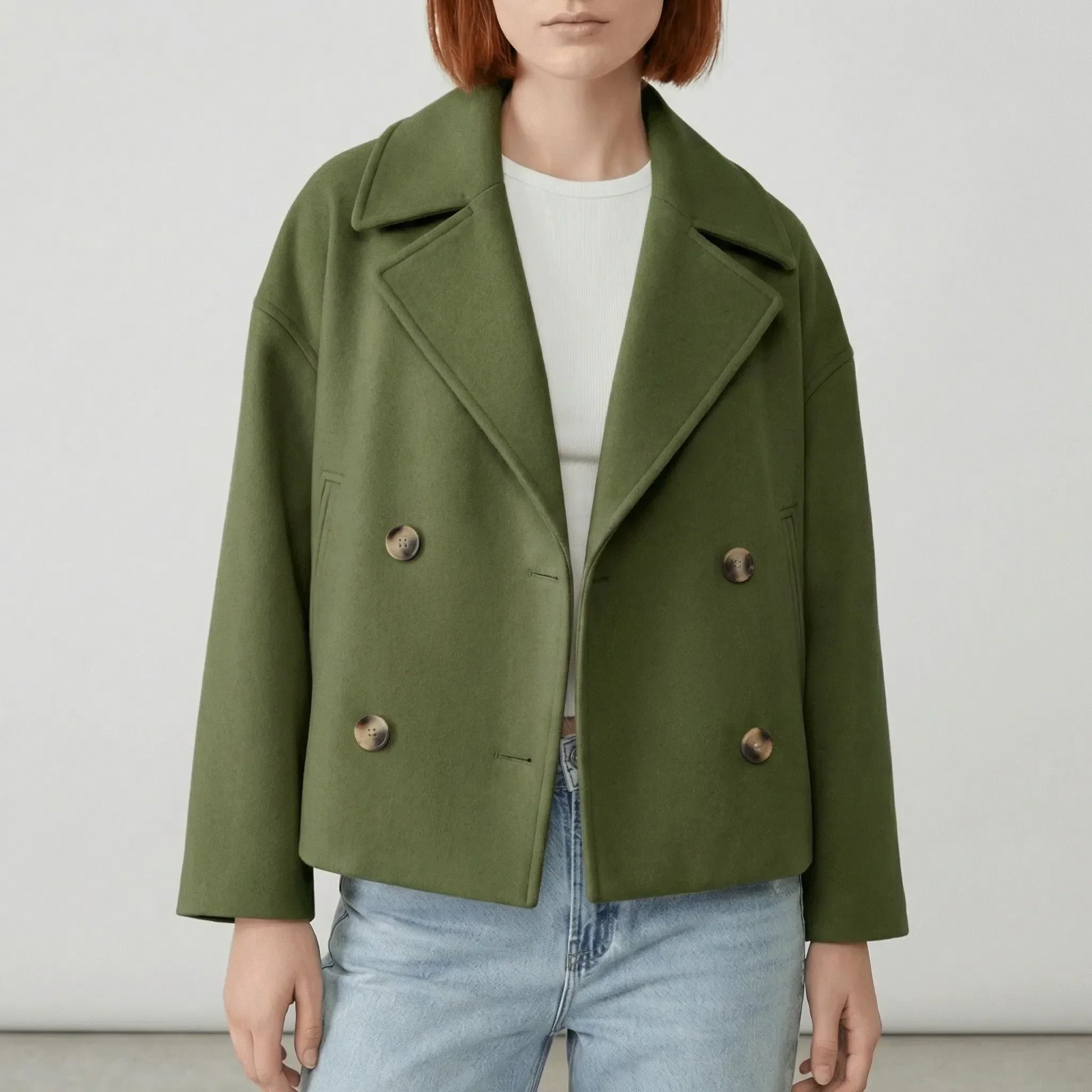 Kurze Zweireihige Jacke - Dorothea