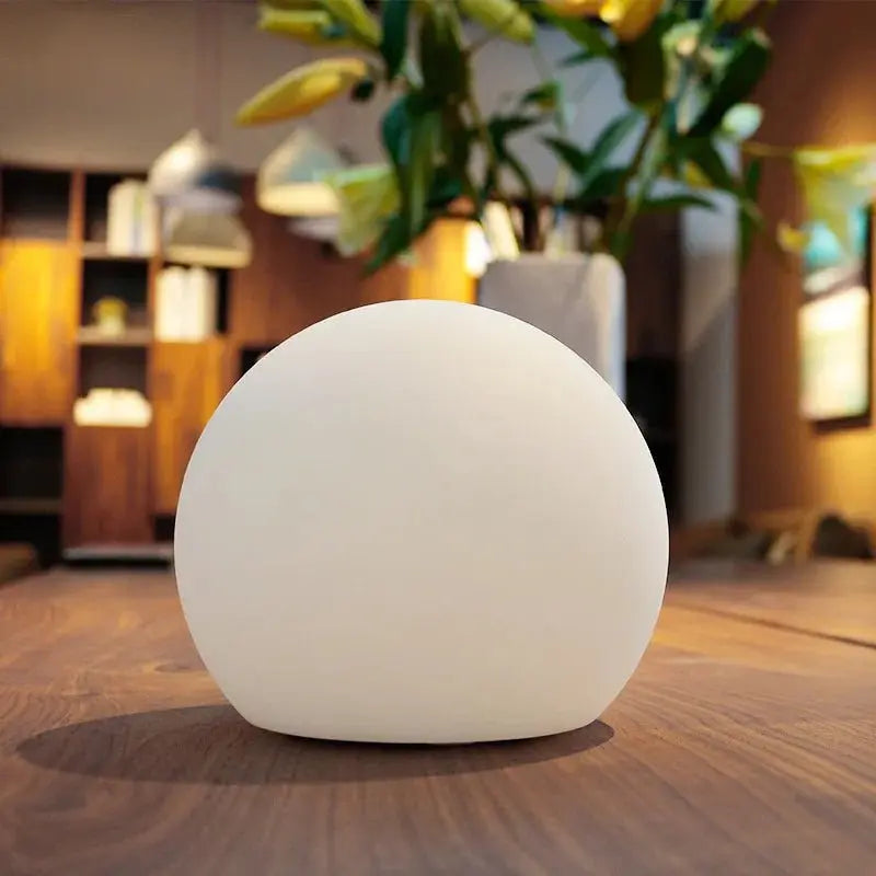Rechargeable LED Orb Lamp with 16 Colors and Remote Control 3