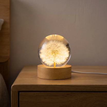 LED Crystal Cube Night Light -  Lumicryst
